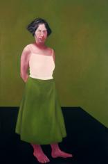 עומדת בירוק, שמן על בד, 90/140, 2010