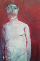 עירום (8), שמן על דיקט, 120/160